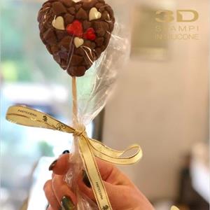 Coeurs d'Amour moule á sucette decoStick