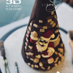 Moule en silicone Sapin de Noël - Père Noël