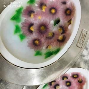 Moule oeuf de Pâques Marguerites LINEAGUSCIO