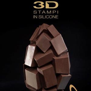 Cubes LINEAGUSCIO Moule Oeuf Chocolat 3D