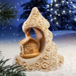 Moules à chocolat pour Cloche de Noël Lineaguscio