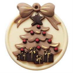 Moules a pendentif de Noël en chocolat
